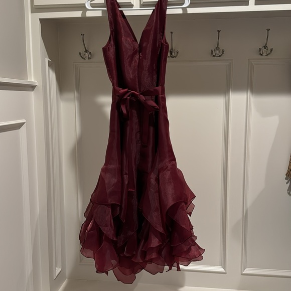 Ladies semi-formal midi dress - Picture 2 of 5